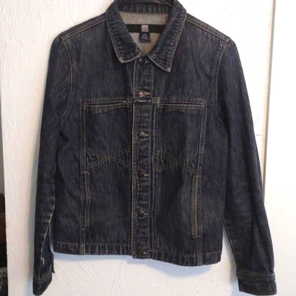 Marithé Fràncois Girbaud, Women's M, Youth L 4 pocket denim jacket